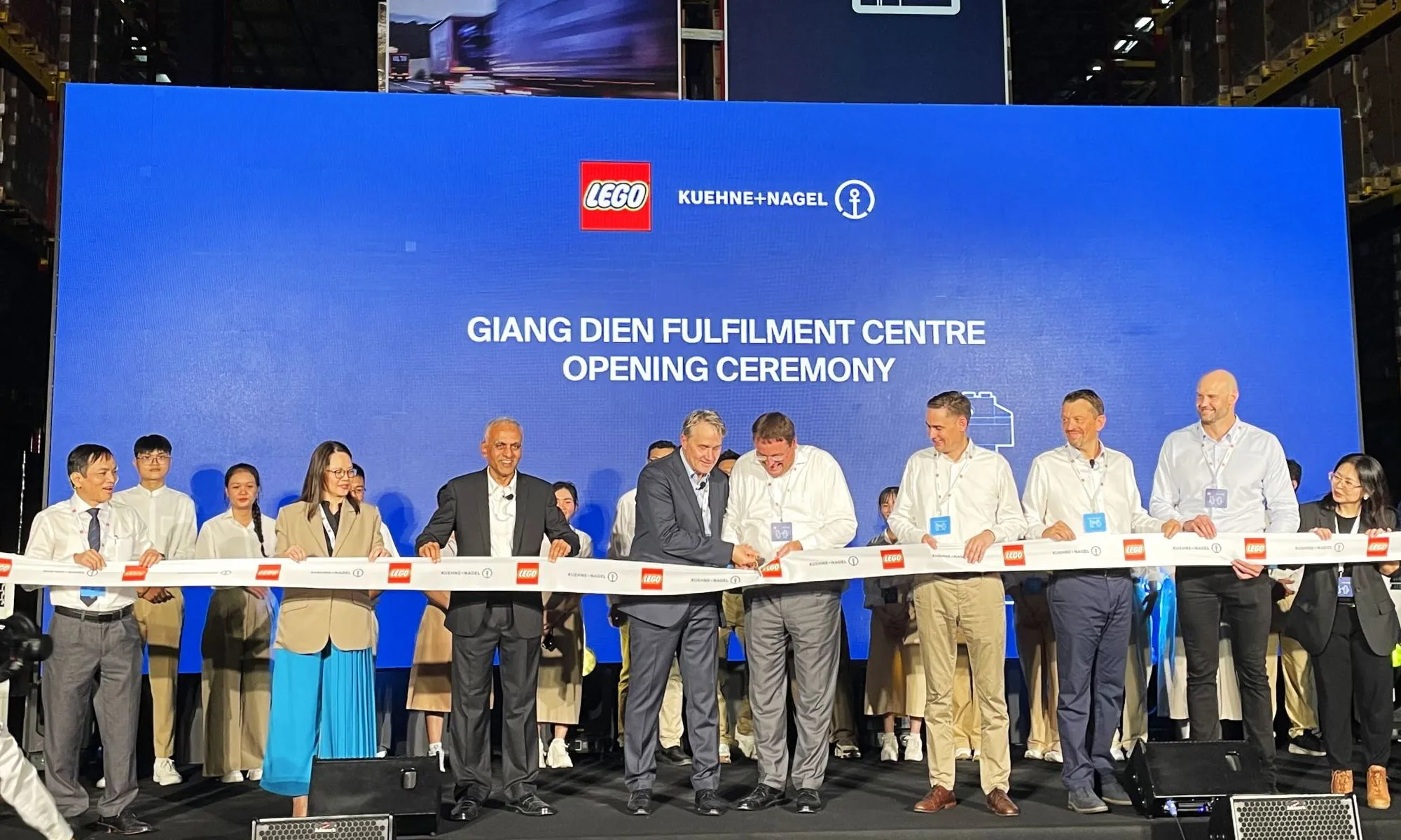 Kuehne+Nagel và Tập đoàn Lego khai trương Trung tâm Phân phối khu vực mới tại Đồng Nai