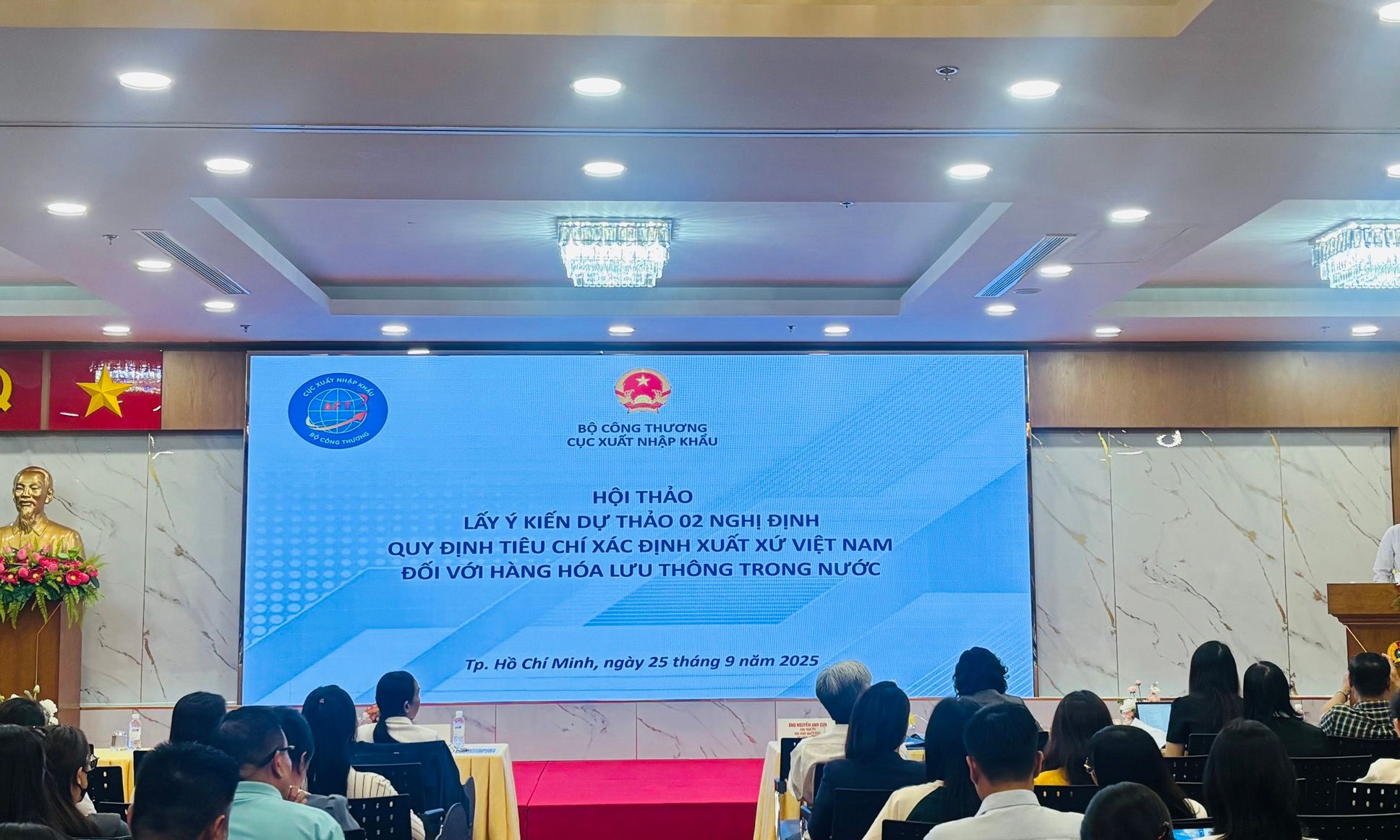 Góp ý dự thảo Nghị định quy định tiêu chí xác định xuất xứ VN với hàng hóa lưu thông trong nước