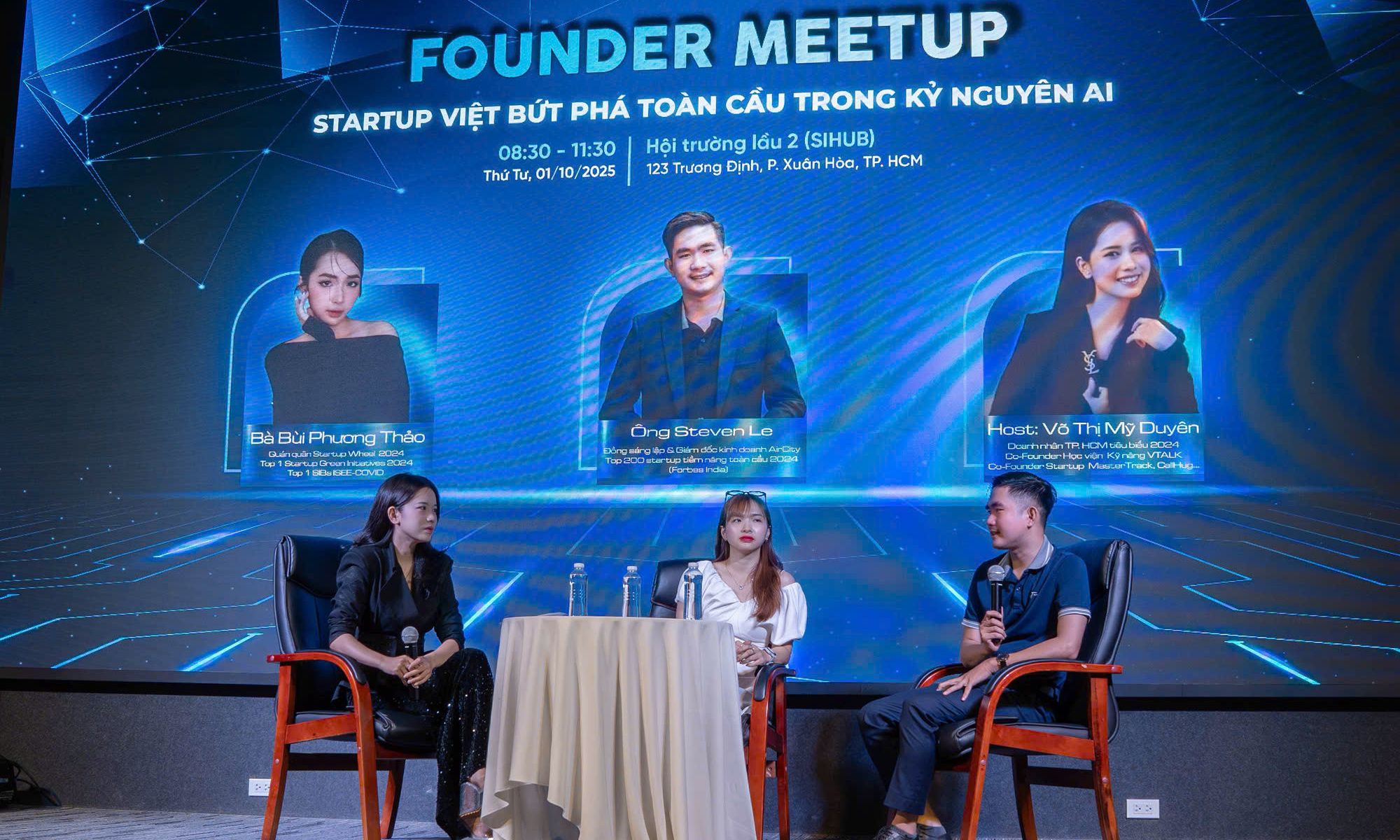 Tọa đàm &quot;Founder Meetup: Startup Việt bứt phá toàn cầu trong kỷ nguyên AI&quot;
