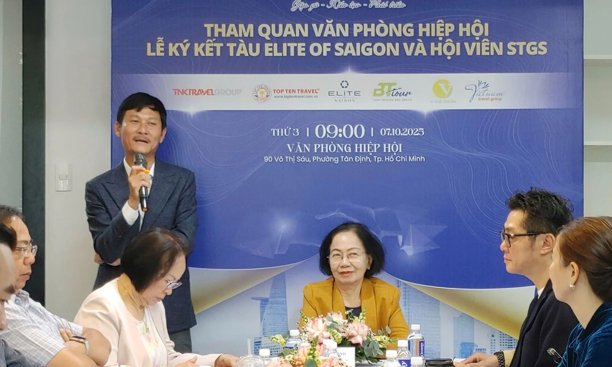 Hiệp hội Du lịch TPHCM ra mắt Trụ sở Văn phòng mới và ký kết hợp với Elite of Sài Gòn