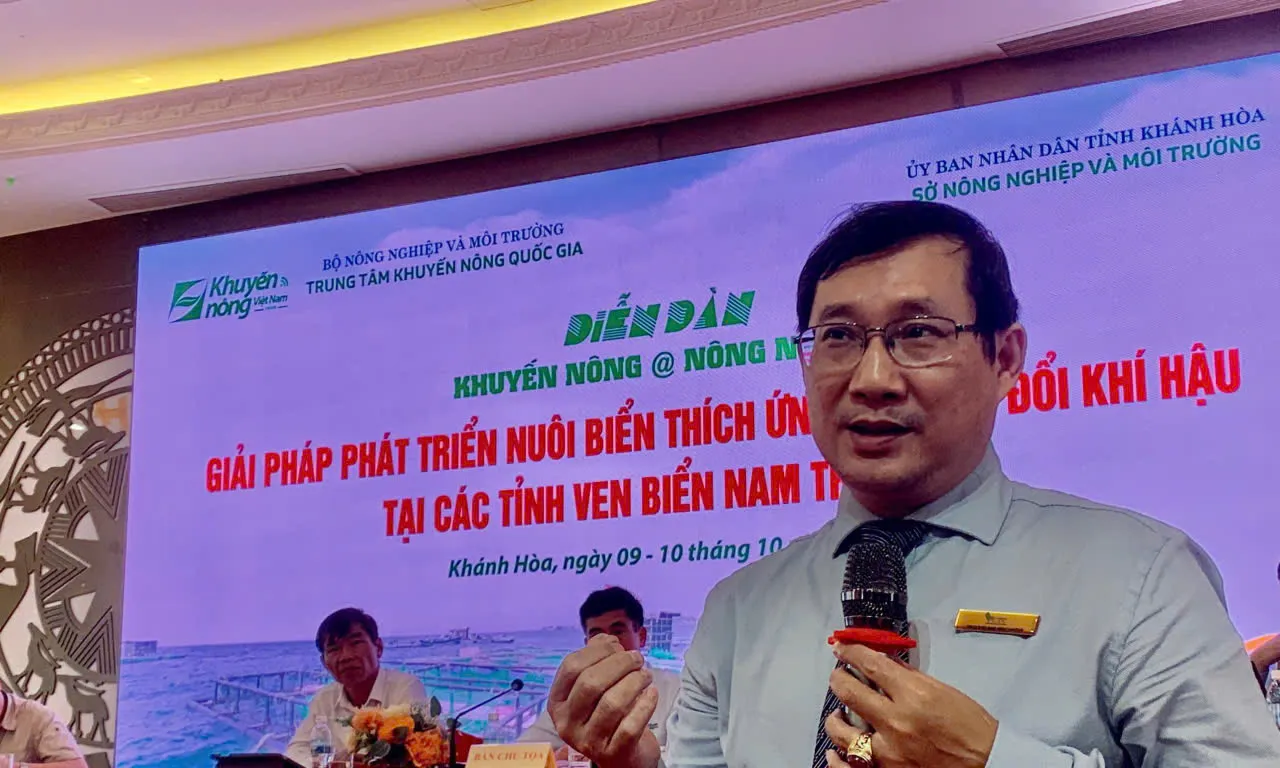 Phát triển bền vững ngành nuôi biển