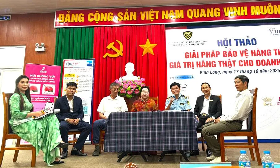 Vĩnh Long-Tìm giải pháp bảo vệ hàng thật, giá trị hàng thật cho doanh nghiệp