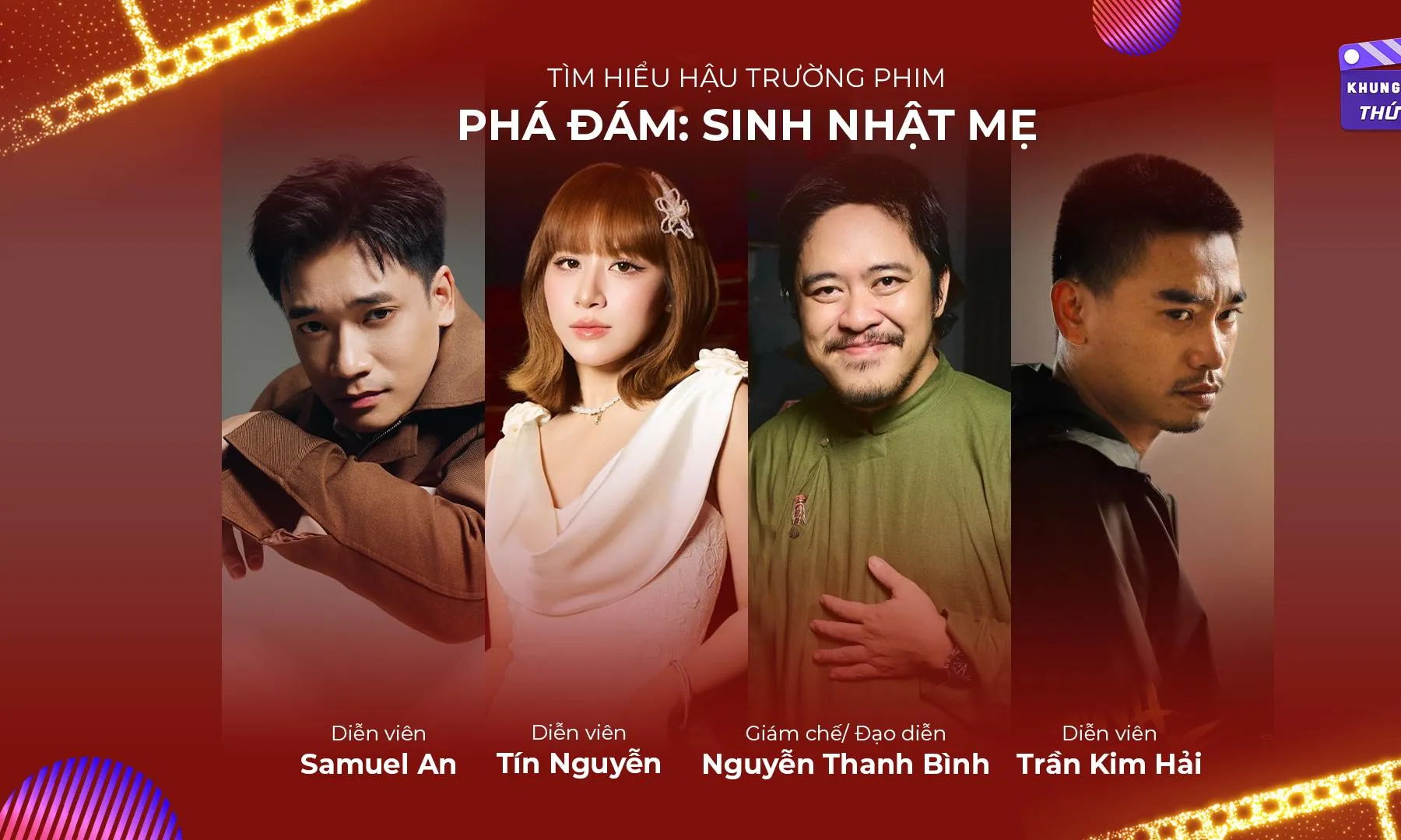 Ê kíp Phá đám: Sinh nhật mẹ kể chuyện làm phim; Cưới vợ cho cha và Hoàng tử quỷ tung hậu trường