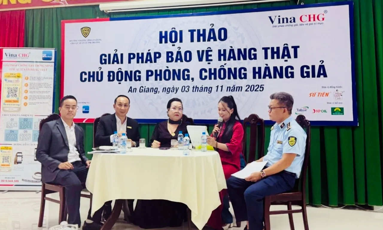 An Giang-Tìm giải pháp bảo vệ hàng thật chủ động phòng, chống hàng giả.