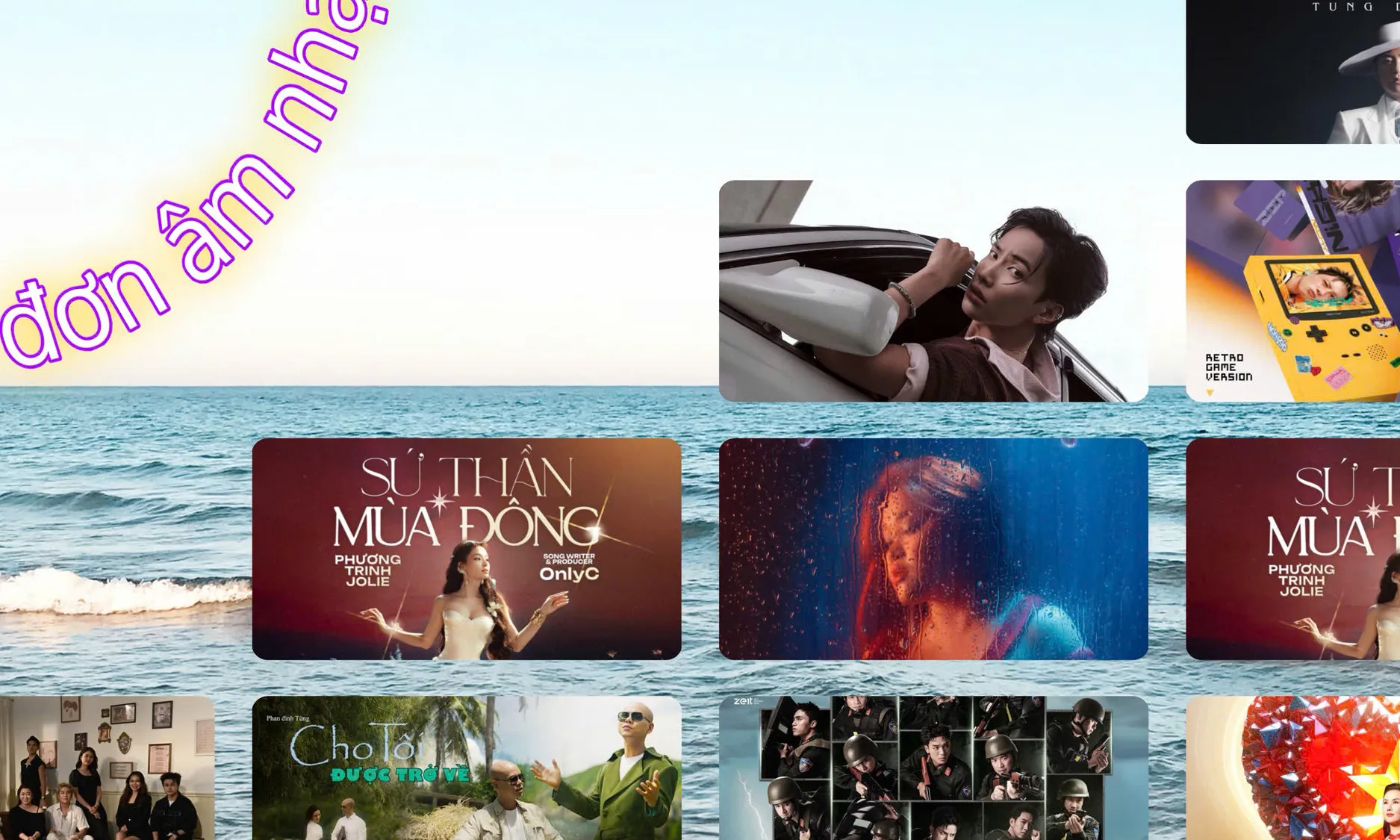 Divo Tùng Dương, Phan Đinh Tùng, Võ Hạ Trâm và nhạc sĩ Võ Hoài Phúc 