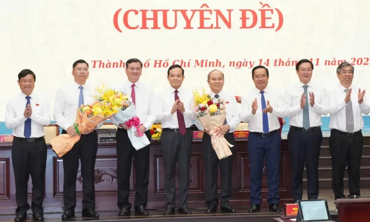 UBND TPHCM có thêm 3 tân Phó Chủ tịch