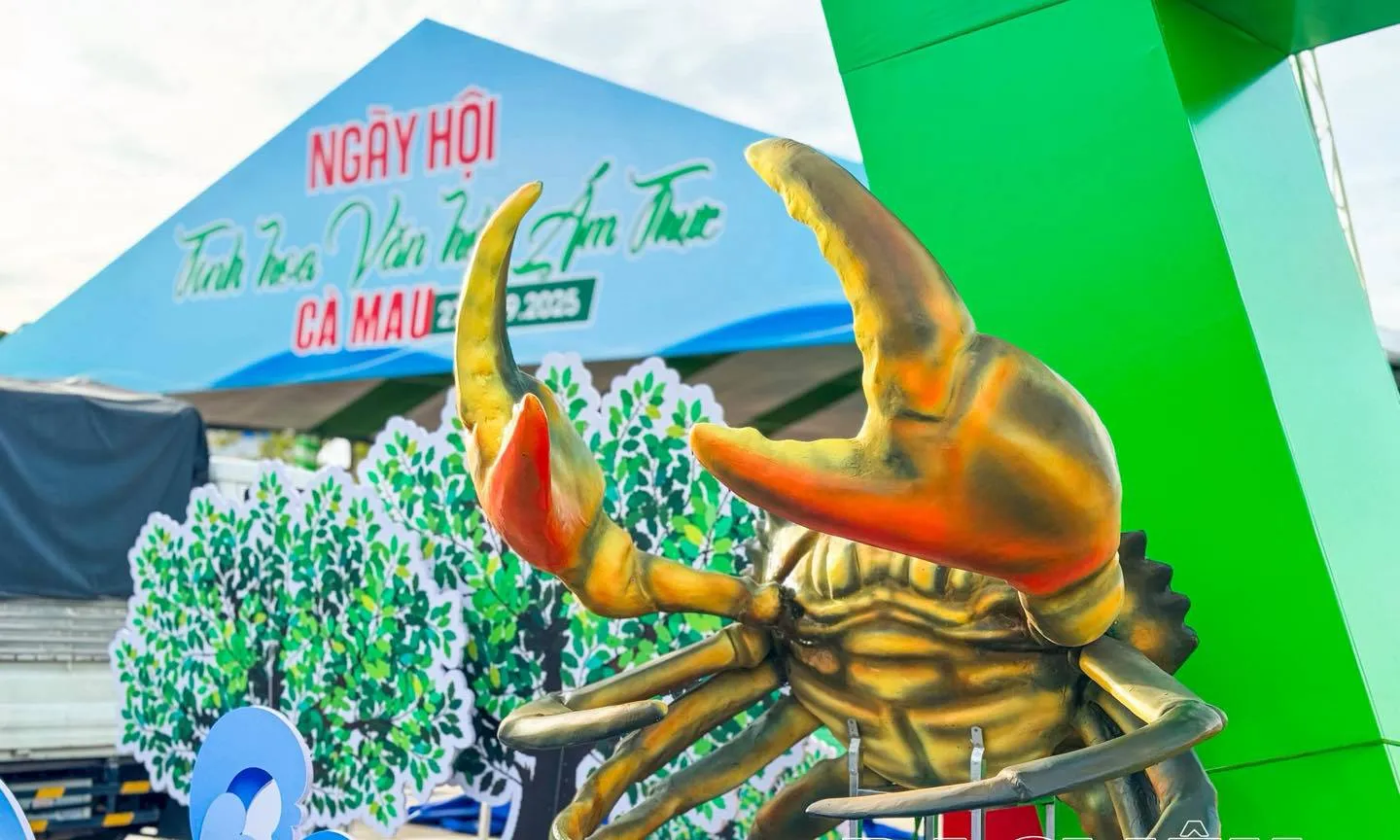 Sẵn sàng cho Ngày hội Cua Cà Mau lần thứ 2 năm 2025