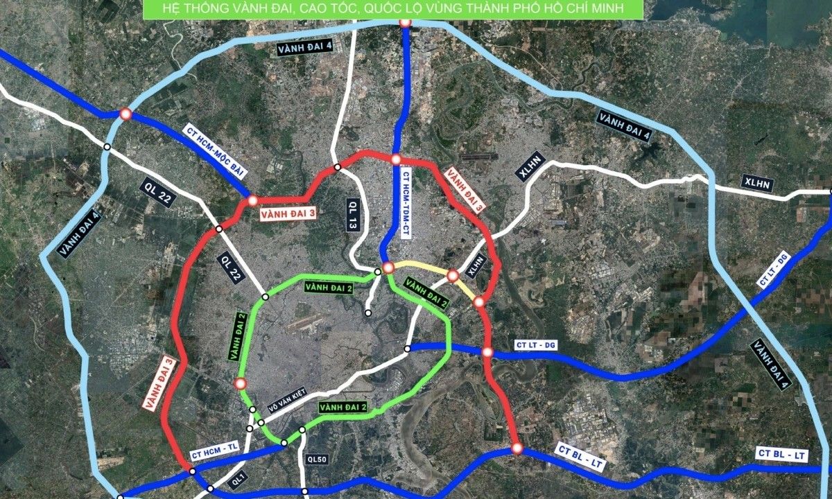 Vành đai 4 TPHCM: Trục giao thông chiến lược của khu vực Đông Nam bộ