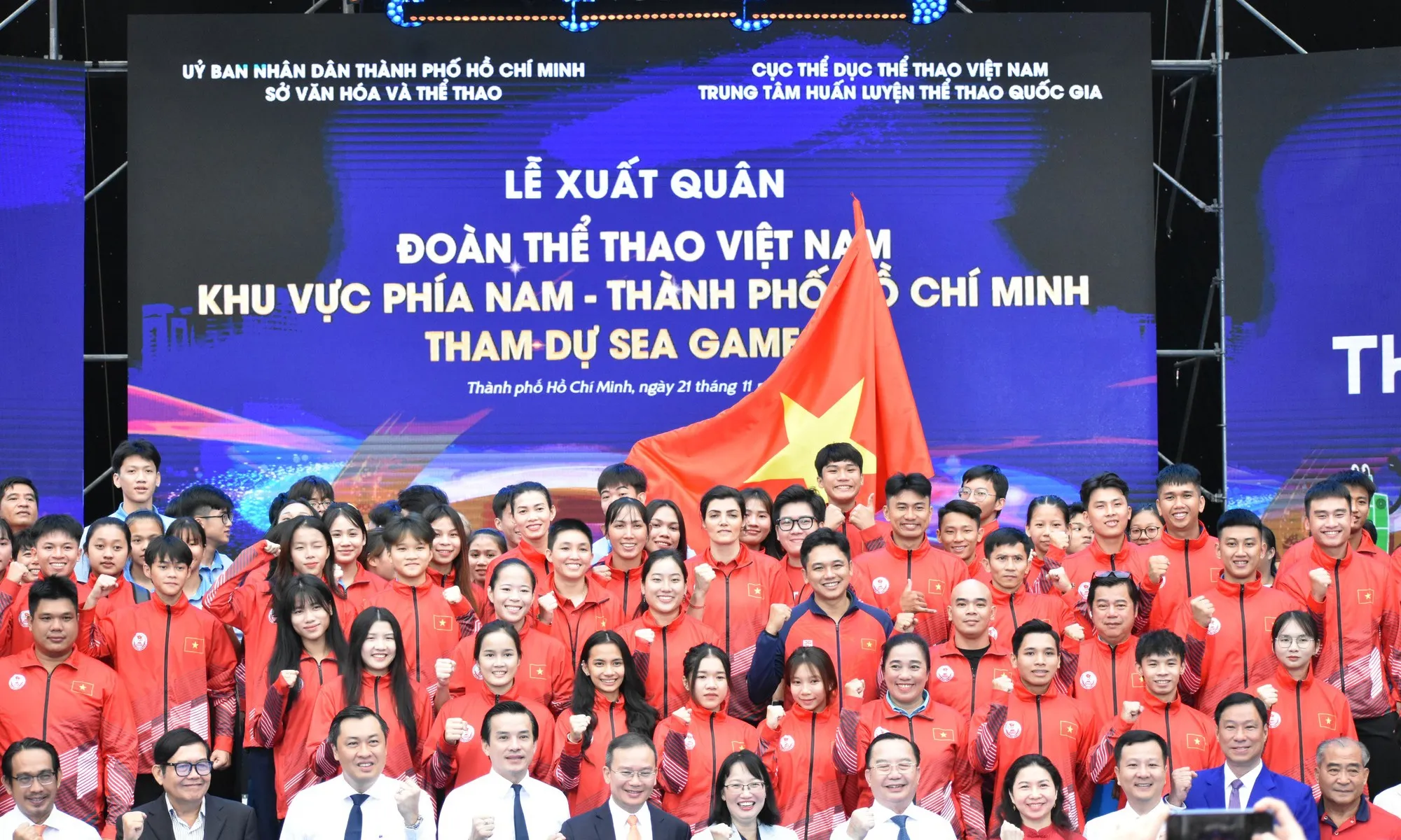 Đoàn thể thao Việt Nam khu vực phía Nam  xuất quân tham dự SEA Games 33