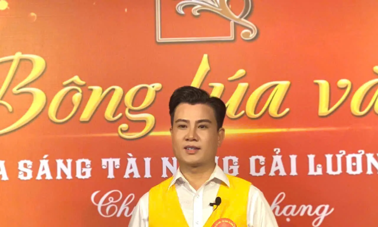 Nghệ sĩ Trọng Tánh – Á quân Bông lúa vàng 2024 10 năm hoạt động tại đoàn cải lương chuyên nghiệp.