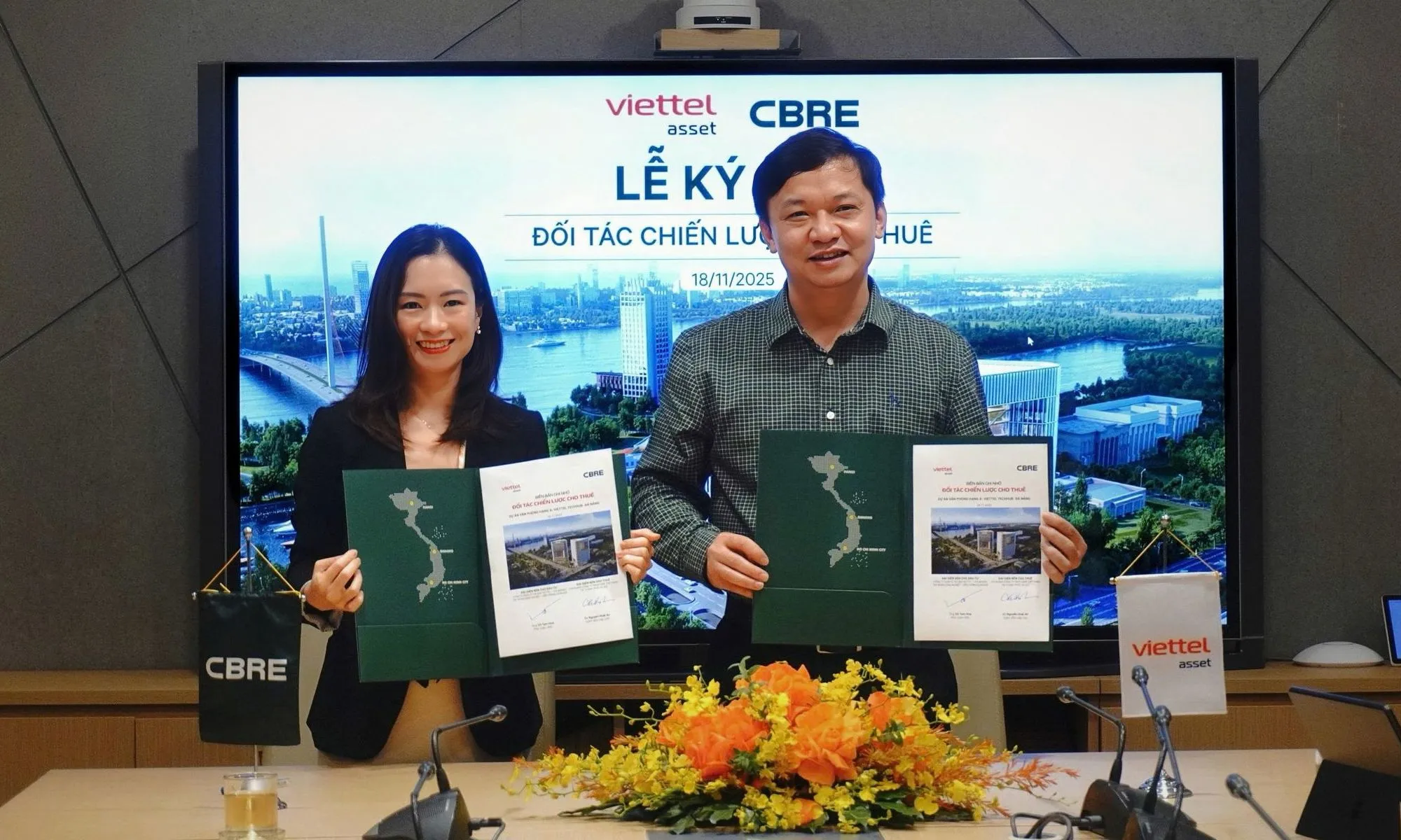 CBRE Việt Nam trở thành đơn vị chính thức cho thuê dự án Viettel TachHub tại Đà Nẵng