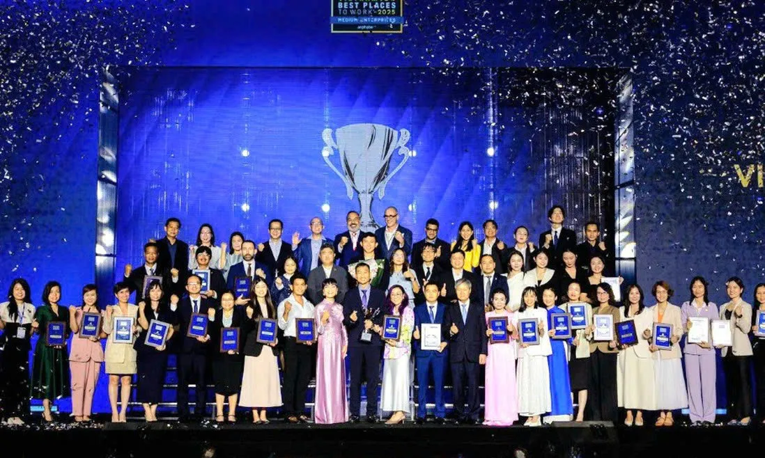 Doanh nghiệp nào giữ vị trí số 1 trong bảng xếp hạng 100 nơi làm việc tốt nhất Việt Nam năm 2025?