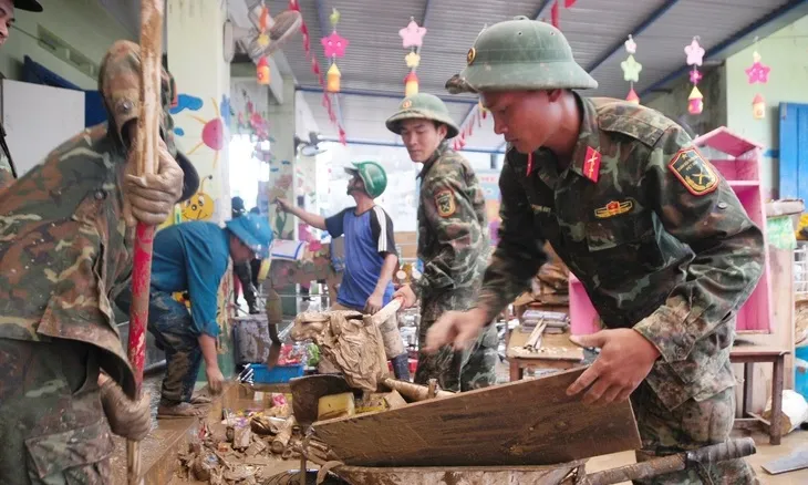La 5e zone militaire mobilisée pour reconstruire les maisons détruites par les inondations