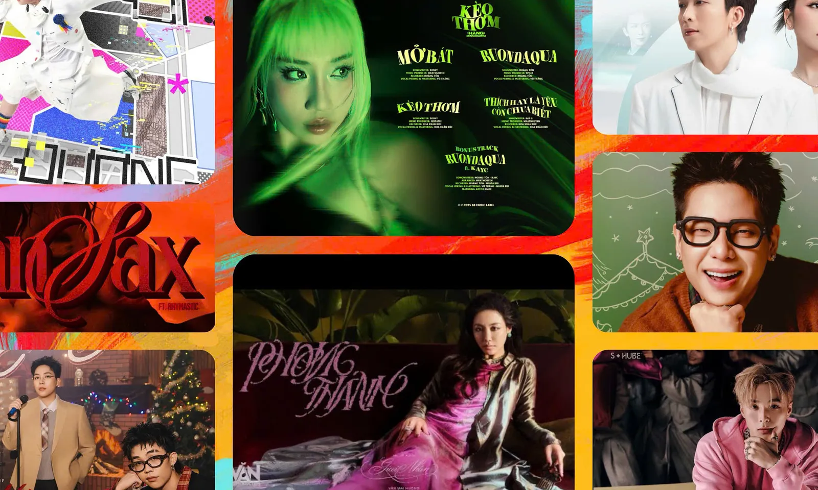 Văn Mai Hương, Hằng Bingboong, Bùi Lan Hương undefined những cô nàng đã lâu không gặp đối đầu dàn sao trẻ.