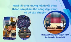 Khi vải vụn được tái sinh thành câu chuyện sống xanh