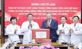 Tổng Bí thư Tô Lâm: Mỗi thầy thuốc là điểm tựa của người bệnh