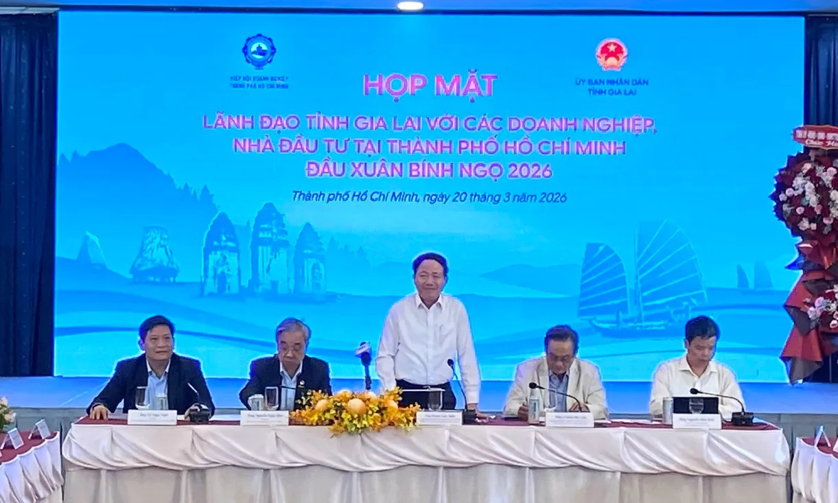 Chủ tịch UBND tỉnh Gia Lai vào TPHCM kêu gọi đầu tư