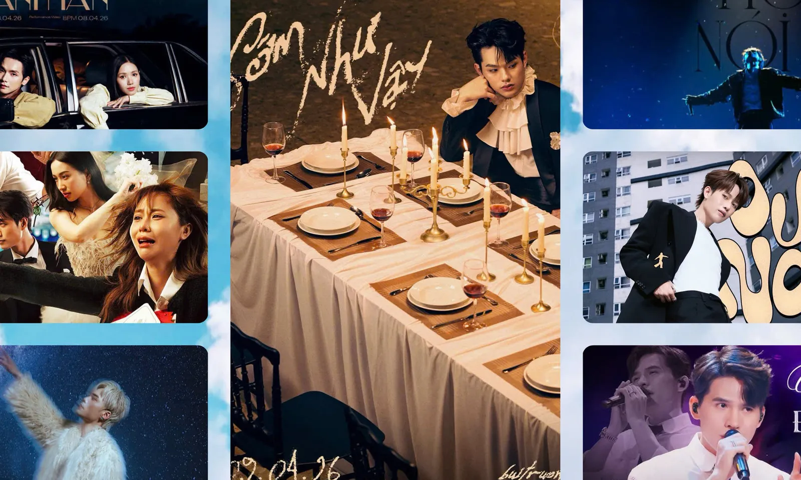 Quốc Thiên, Ái Phương, Vương Bình, buitruonglinh và Hồ Đông Quan cùng tất cả sự dịu dàng