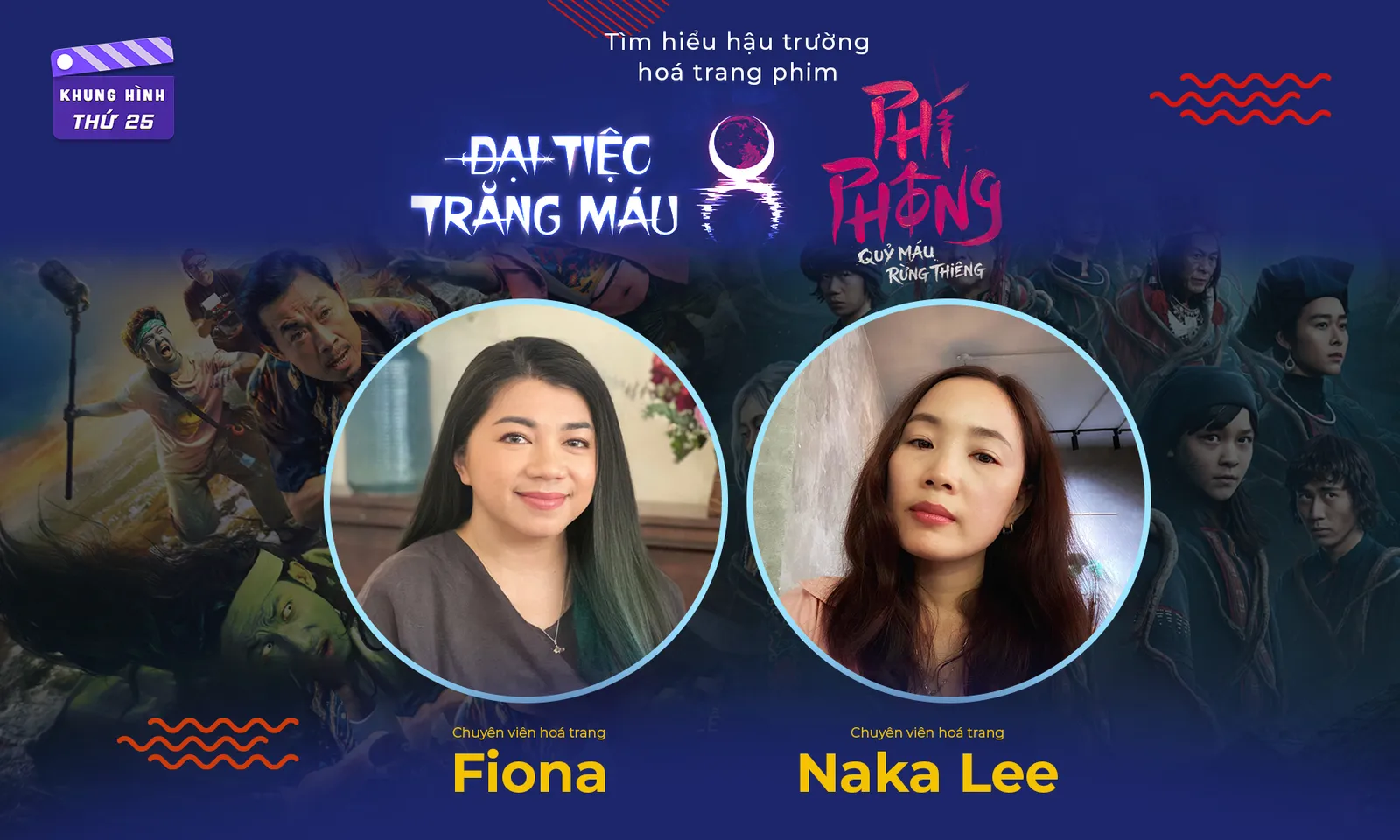 Hậu trường hoá trang điện ảnh từ chuyên viên hoá trang; dự án Mật mã Đông Dương khởi động