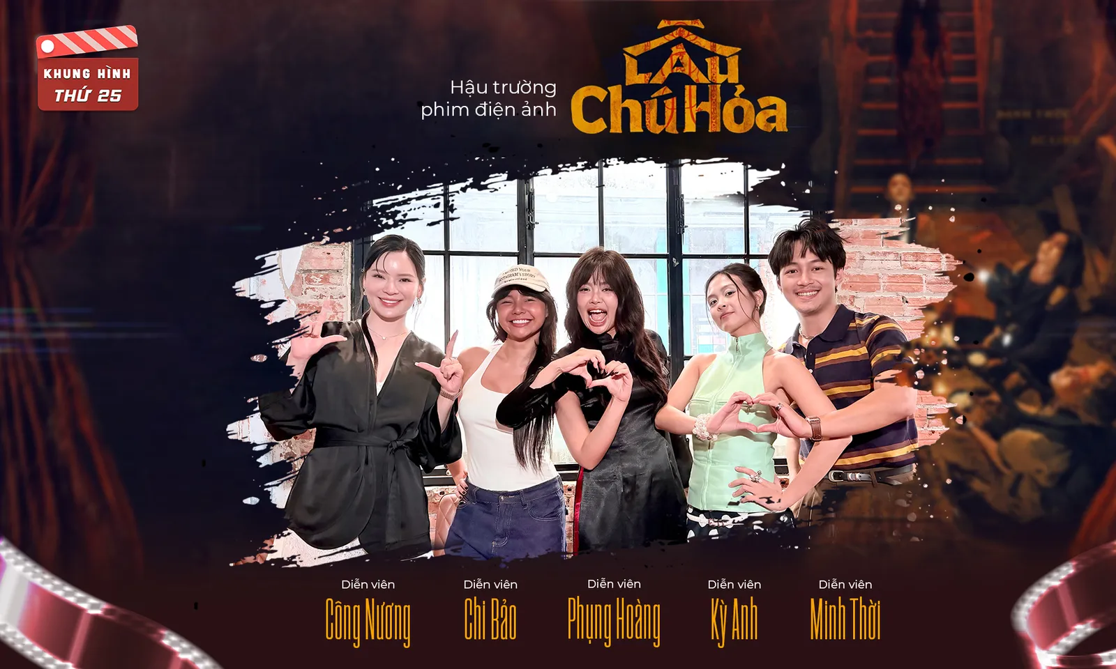 Diễn viên Lầu Chú Hoả kể hậu trường lần đầu đóng phim kinh dị; Bom tấn Colony ra rạp