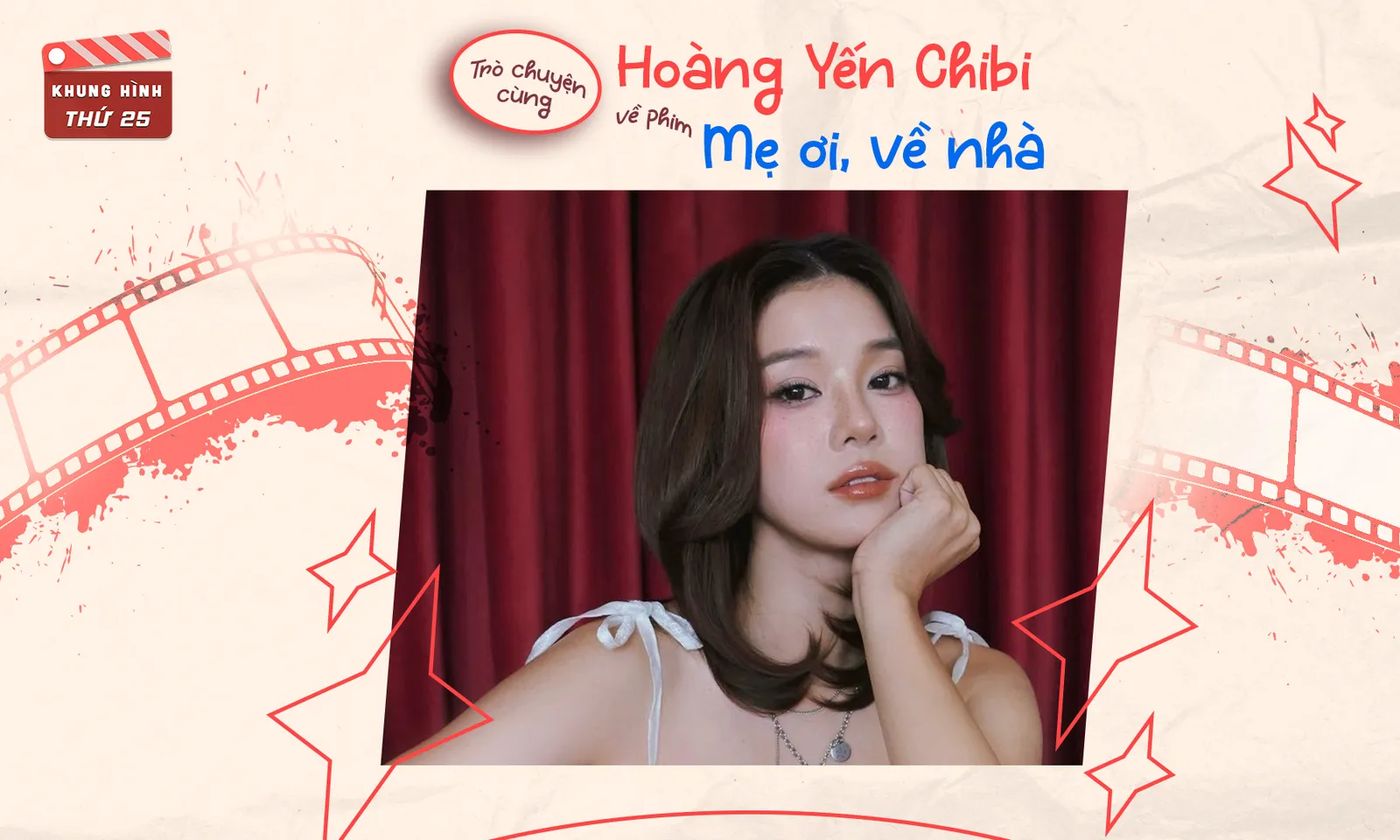Hoàng Yến Chibi kể hậu trường đóng phim cùng Lee Yi Kyung và Choi Daniel trong Mẹ ơi, về nhà