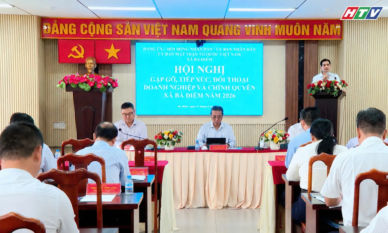  Xã Bà Điểm: Chính quyền đồng hành cùng doanh nghiệp