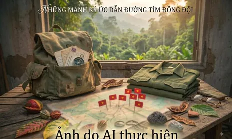 Những mảnh ký ức dẫn đường đi tìm đồng đội