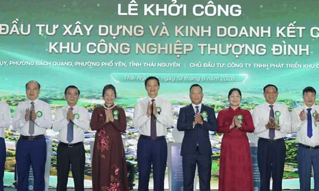 Stavian khởi công Khu công nghiệp Thượng Đình, vốn đầu tư gần 2.500 tỷ đồng