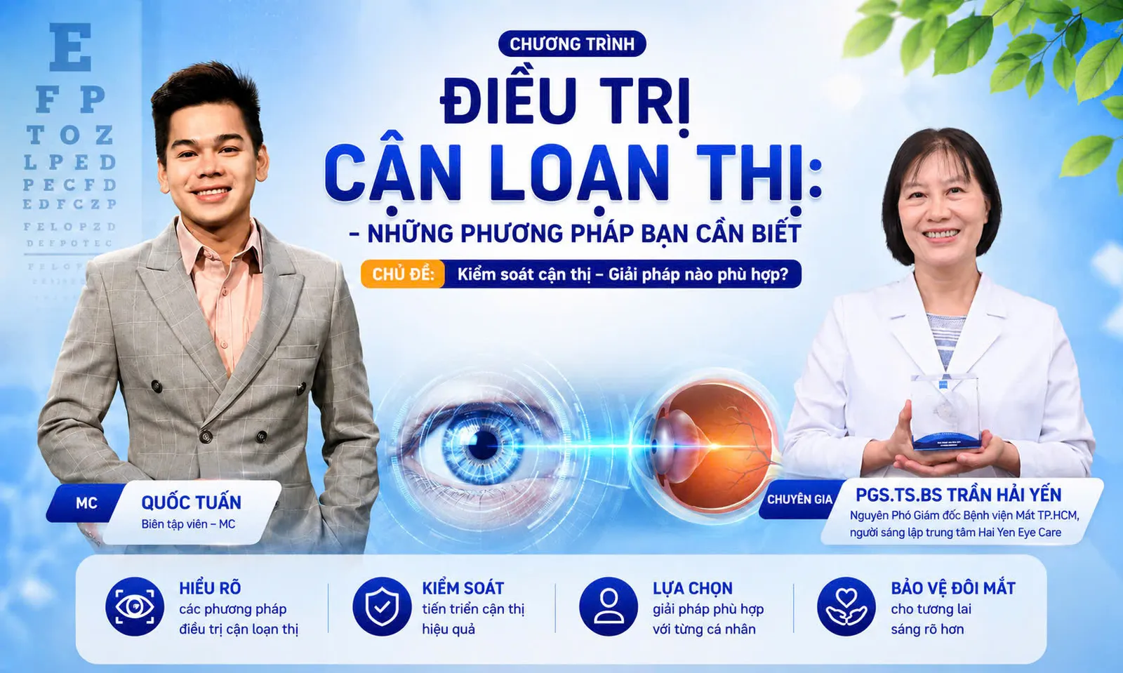 Điều trị cận loạn thị: Chọn đúng phương pháp để tìm lại thị lực sáng rõ