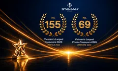 Stavian vào Top doanh nghiệp nộp ngân sách lớn nhất Việt Nam năm 2026