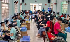 Lan tỏa nghĩa tình từ những giọt máu hồng.