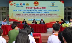 Phiên tòa giả định tuyên truyền phòng, chống ma túy và thuốc lá điện tử
