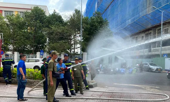 Bình Thạnh: Mỗi người dân là một chiến sĩ phòng cháy, chữa cháy