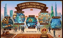 Mục tiêu đên năm 2030: TP.HCM hình thành ít nhất 5 thương hiệu quốc gia trong lĩnh vực văn hóa