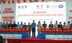 Chăm lo tốt hơn đời sống người lao động