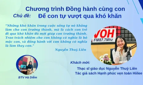 Để con tự vượt qua khó khăn