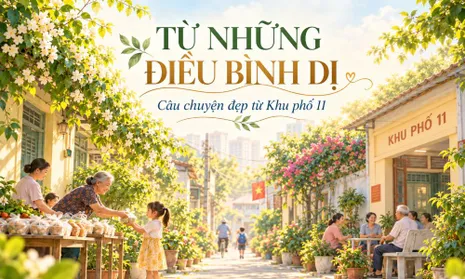 MỘT KHU PHỐ, NHIỀU BÀN TAY