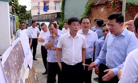 TÂN KHÁNH ĐẨY NHANH TIẾN ĐỘ GIAI PHÓNG MẶT BẰNG CAO TỐC TP. HCM - THỦ DẦU MỘT - CHƠN THÀNH