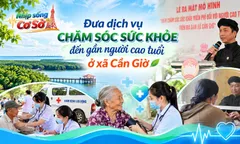 Xã Cần Giờ đưa điểm chăm sóc sức khỏe miễn phí đến gần người cao tuổi