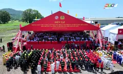 Hơn 1000 người tham gia diễn tập phương án chữa cháy, CNCH Công ty Đường ống khí Nam Côn Sơn