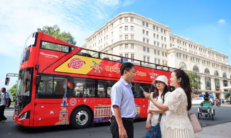 Đưa xe buýt điện 2 tầng vào phục vụ du lịch xanh của TP