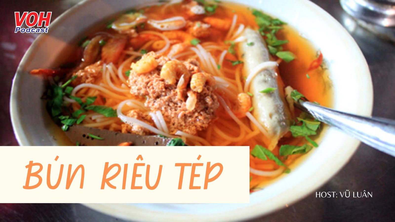Bún riêu tép - món ăn trứ danh miền tây