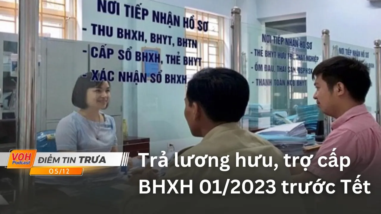 Điểm tin trưa 05.12: Cảnh báo nguy cơ đột quỵ ở người già gia tăng do trời lạnh, Giá vàng tăng vọt qua mức 67 triệu đồng/lượng