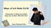Nhạc sĩ Minh Cà Ri tự sự về ca khúc Đến Giờ Cơm