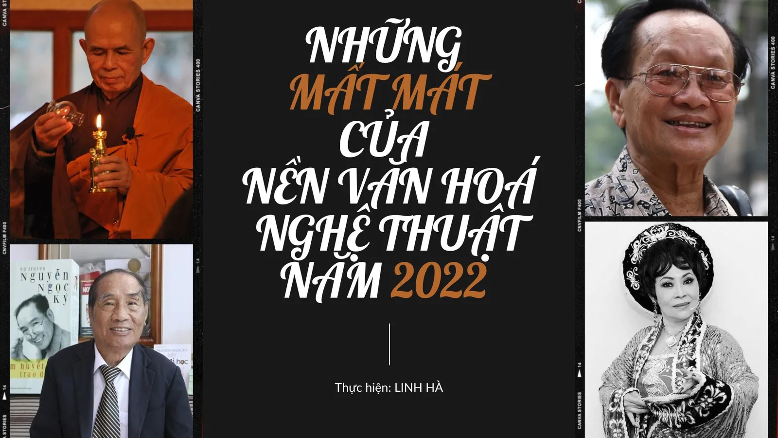 Những mất mát của nền văn hoá nghệ thuật Việt Nam năm 2022