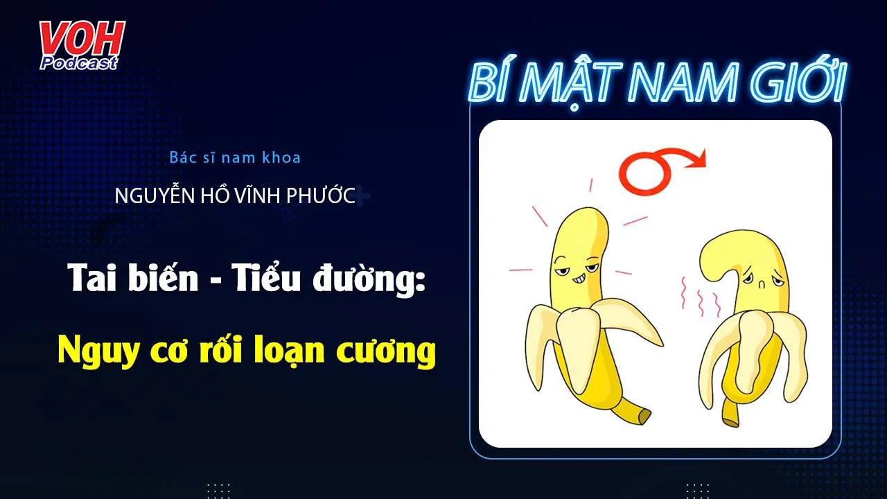 Rối loạn cương ở người tiểu đường, tai biến