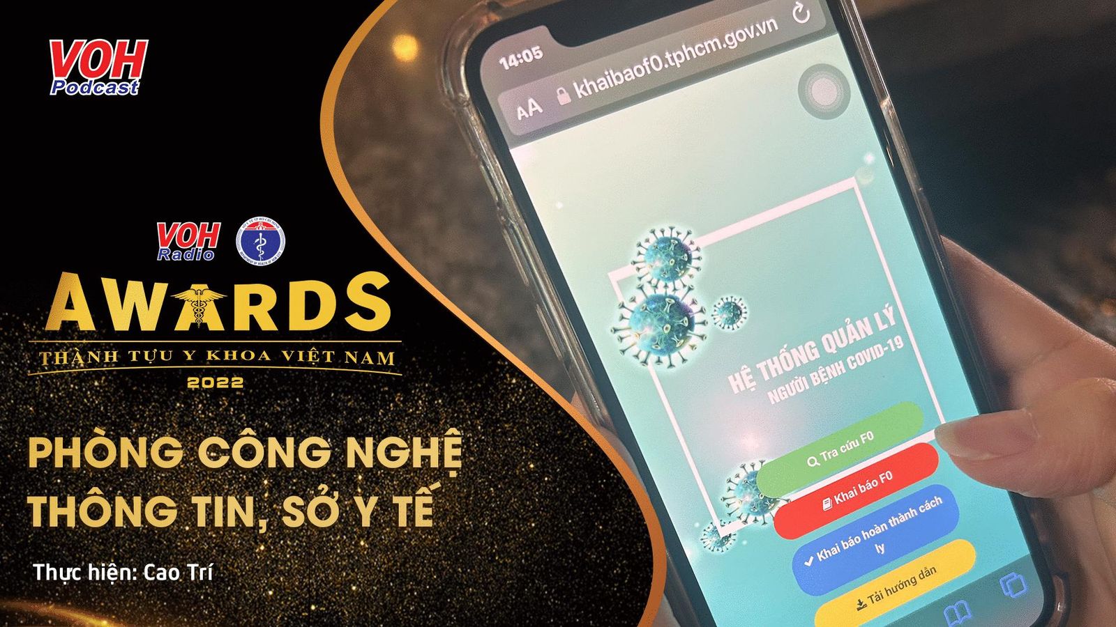 Đề cử 09: Ứng dụng khai báo F0 trực tuyến