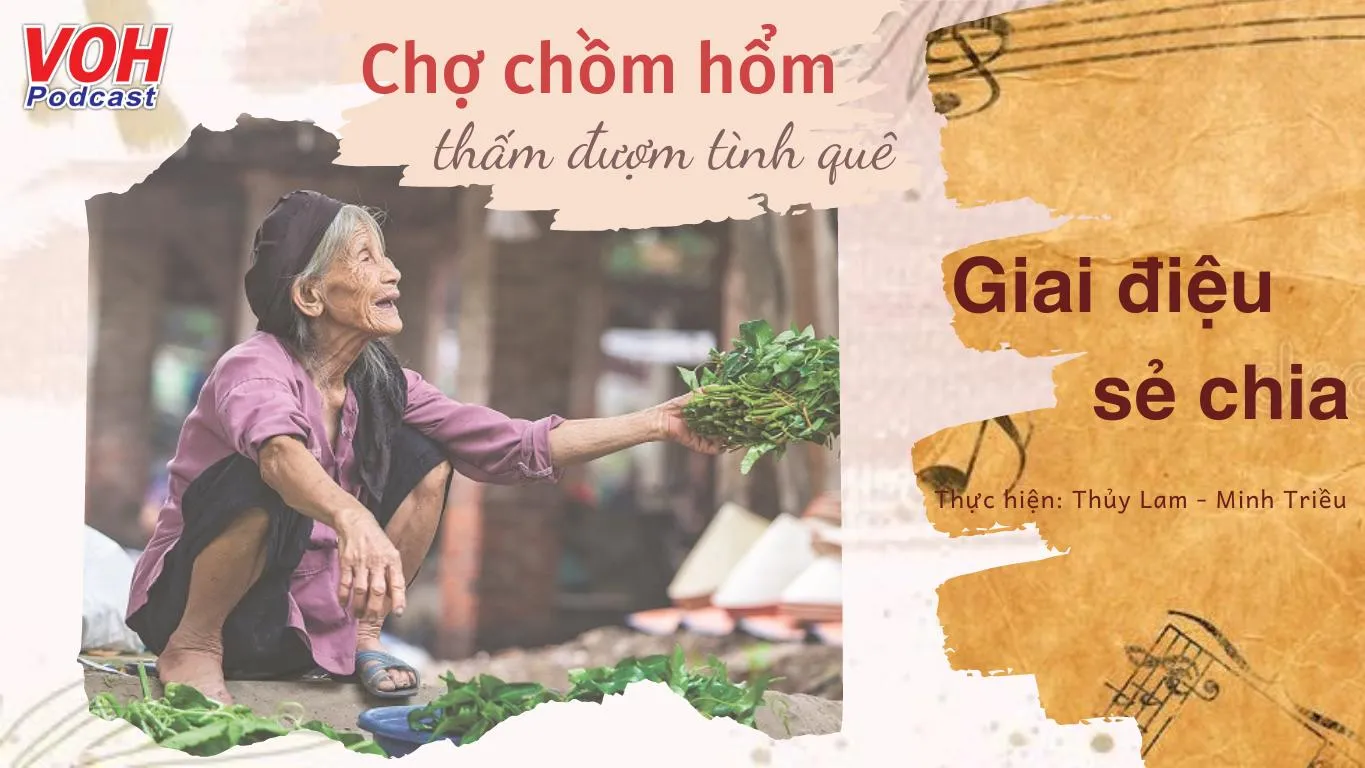 Chợ chồm hổm: Bồi hồi một thoáng chợ quê