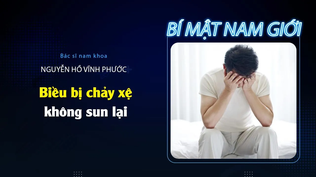 Khắc phục tình trạng tinh hoàn chảy xệ