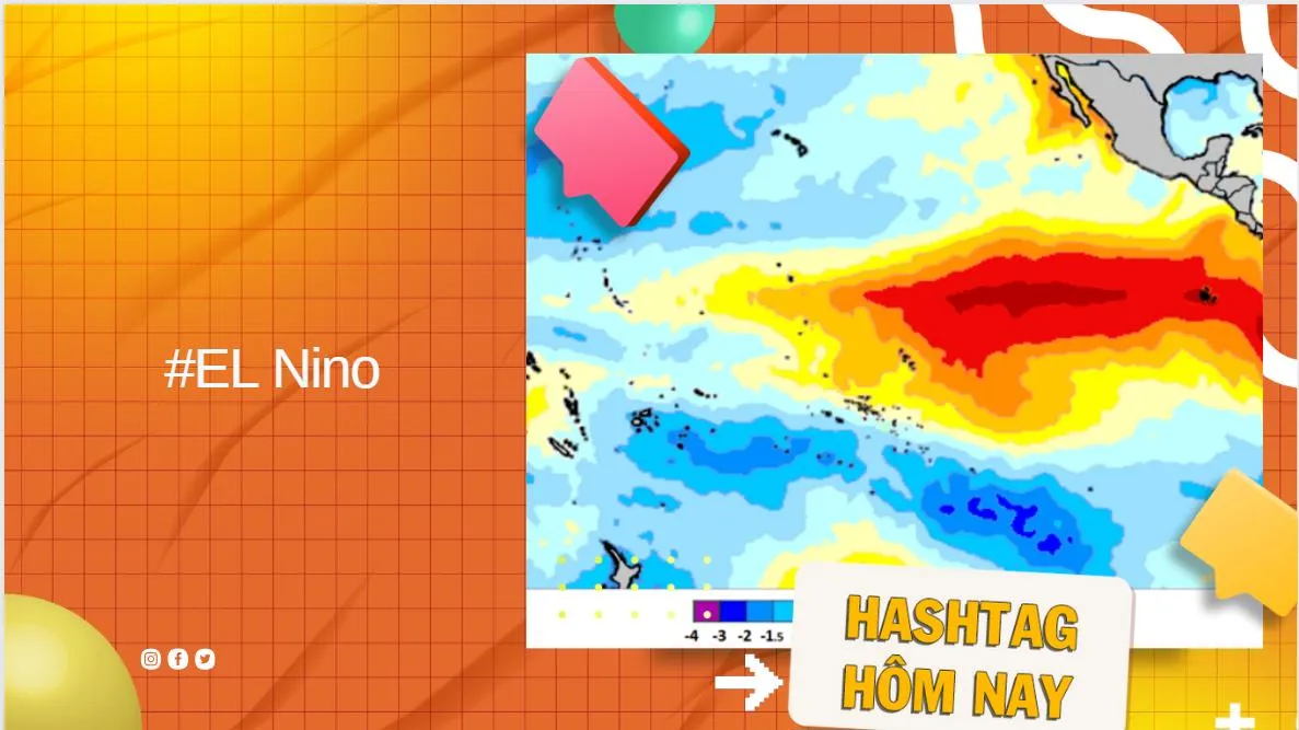 El Nino chính thức xuất hiện